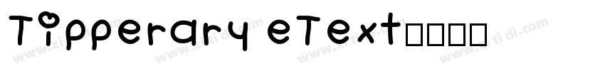Tipperary eText字体转换